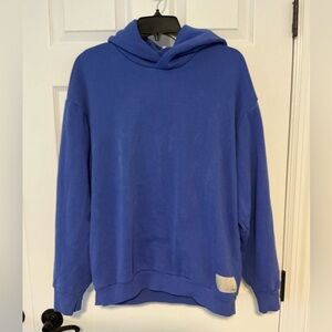 VUORI Restore Organic Cotton Blend Hoodie | Bright Iris | Size S